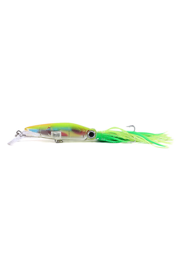 A Big Octopus Bait 14cm40g Sea Fishing Long-distance Throwing Beard Squid Bionic Luya Bait