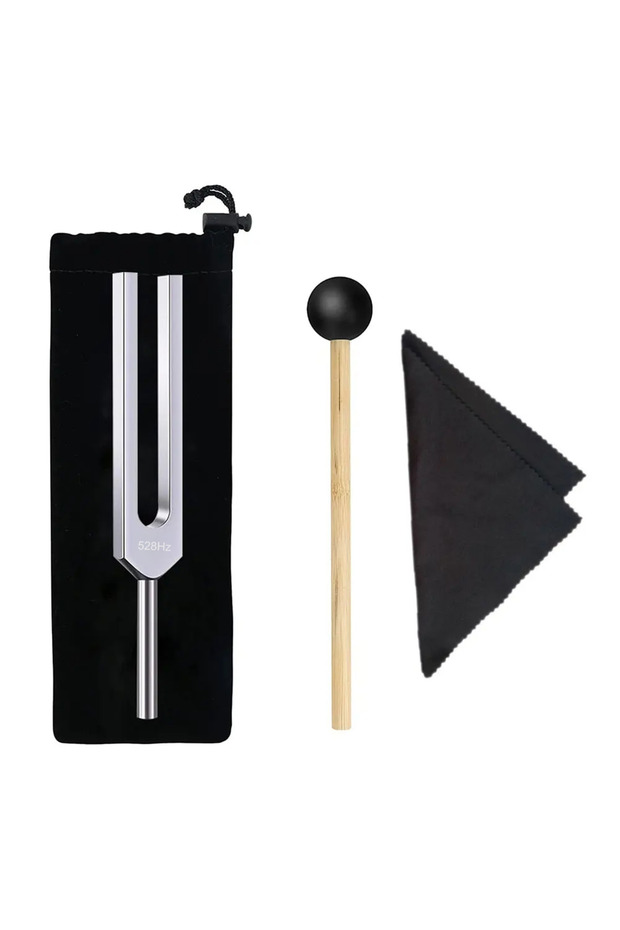 528Hz Miwayer 528Hz Tuning Fork, Love Frequency Sound Healing Instrument for DNA Repair, Meditation