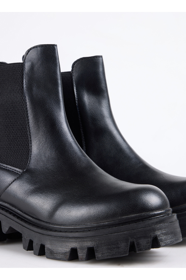 Siyah Kadın Bot BOKIN - 5