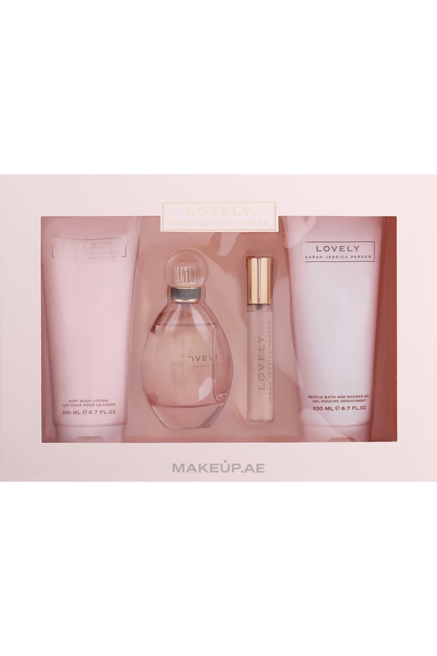 Lovely For Women Set Eau De Parfum 100ml + Eau De Parfum 15ml + Bl 200ml + Sg 2