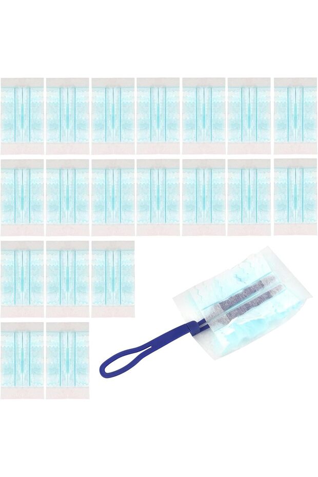 Pack of 20 Dust Magnet Dusters with 1 Handle - Antistatic Dust Cloth Refills