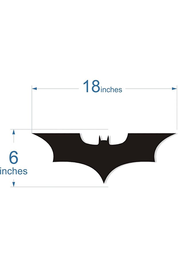 The Dark Knight LED Wall Lamp for Gift, Kids Room (16 Colors), 8x26x45 cm