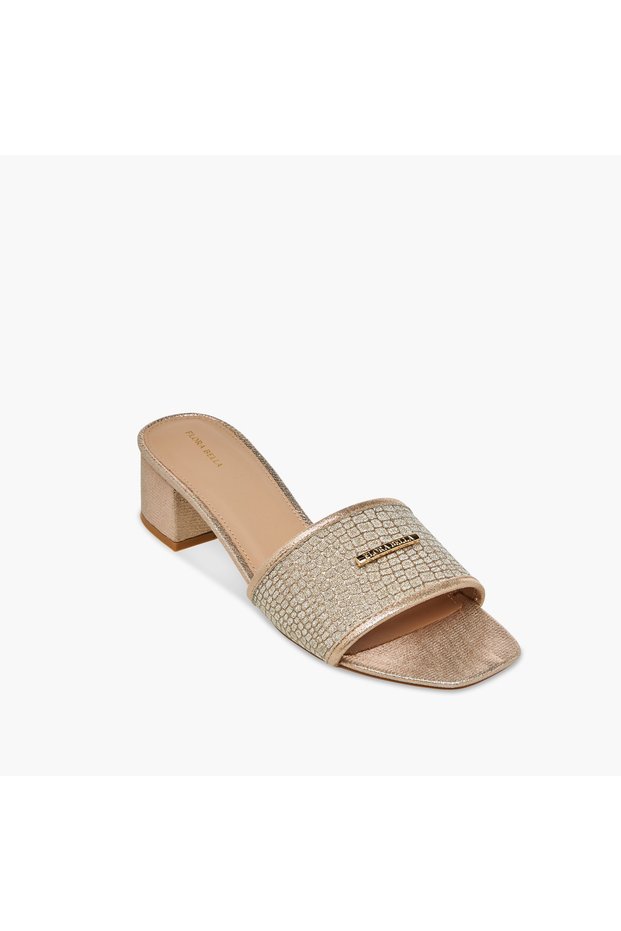 Women Embellished Block Heel Sandals