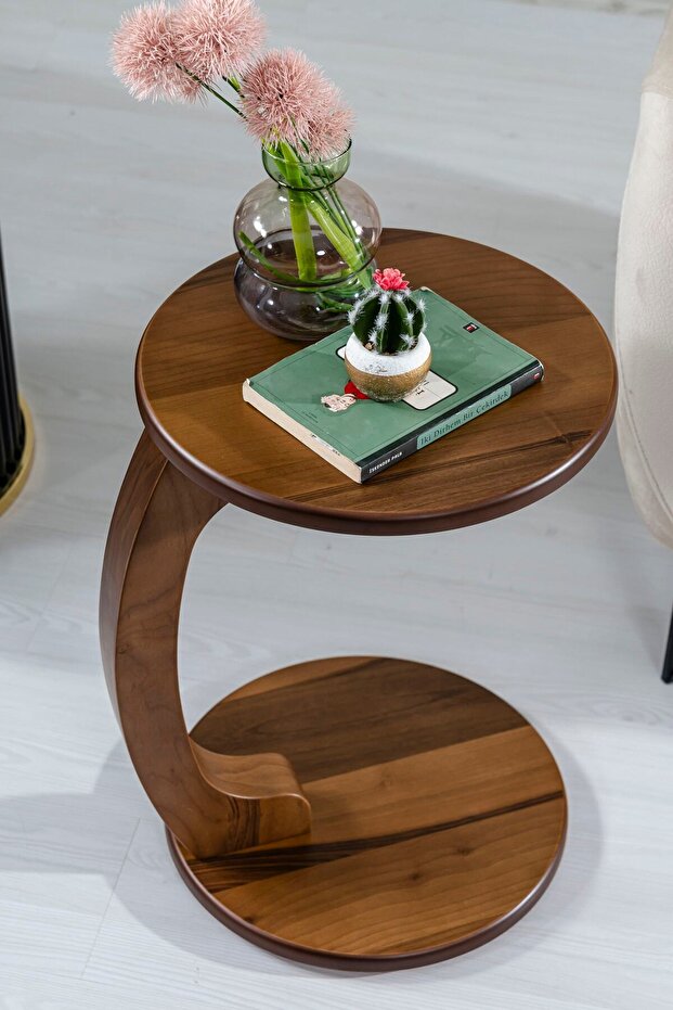 Yan Sehpa Ceviz C(boyalı) - 3