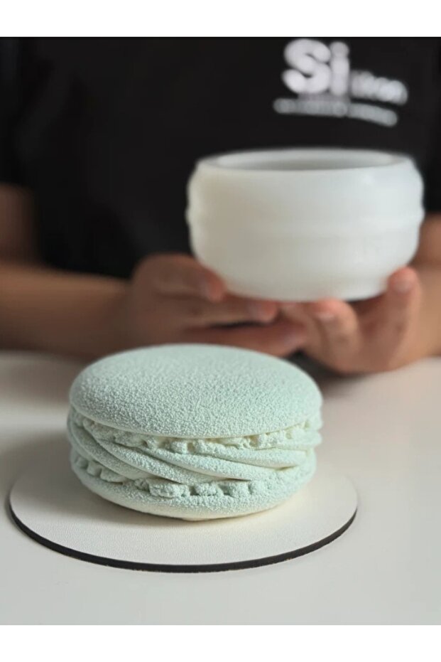 Mulaj din silicon „Desert Macaron” - 1