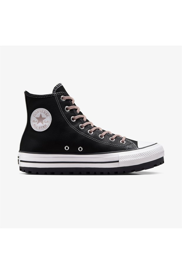 Chuck Taylor All Star City Trek Waterproof Unisex Black Leather Boots