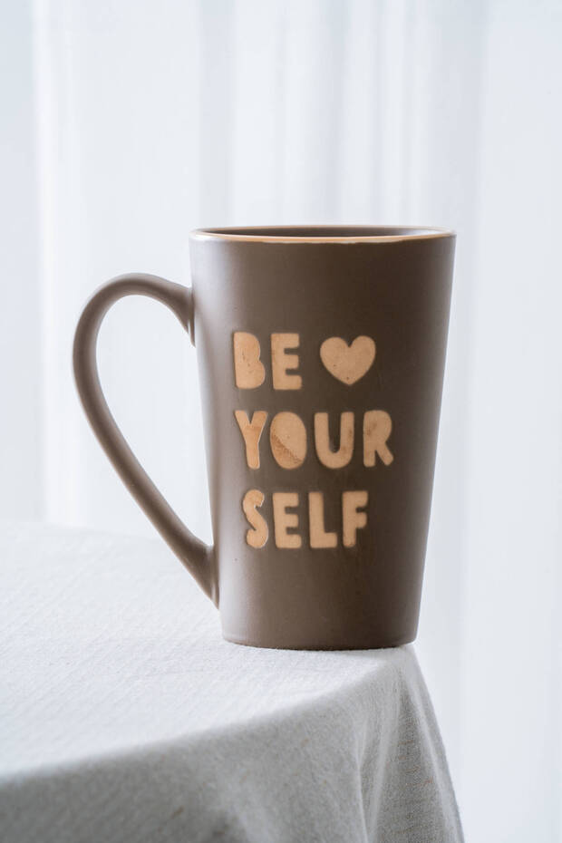 Ruby Porcelain Mug Brown - 530 ml - 2