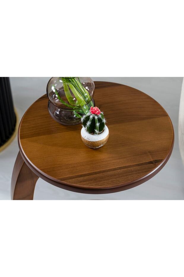 Yan Sehpa Ceviz C(boyalı) - 6