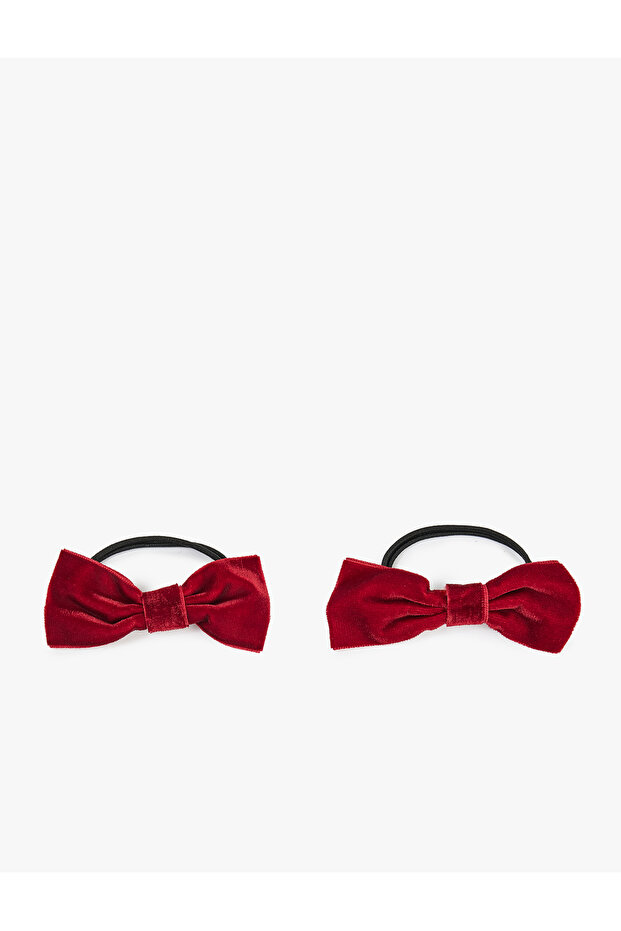 Set of 2 Rubber Buckles with Bow