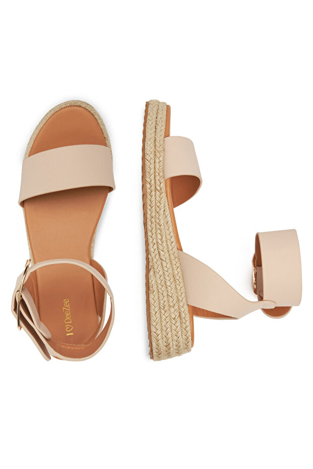 espadrile damă bej - 1