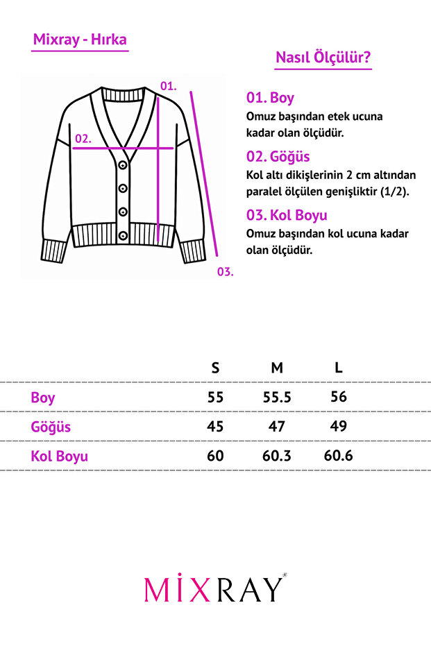 4771 Kadın Örme Basic Selanik Hırka Siyah - 2