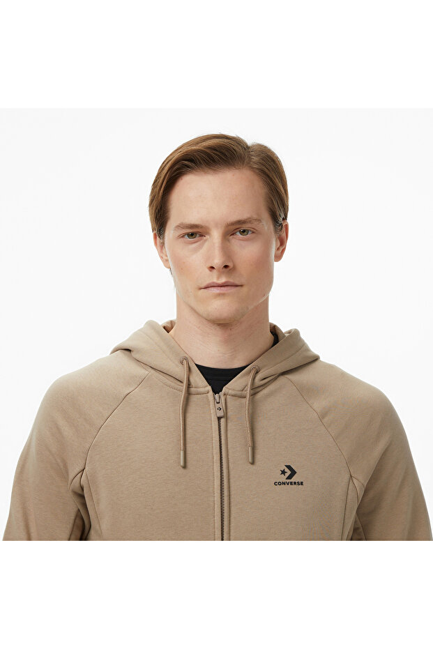 Erkek Bej Sweatshirt - 4