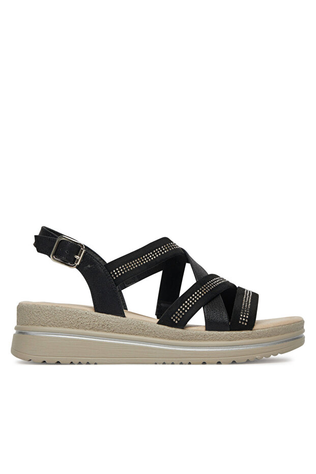 sandale damă negre - 2