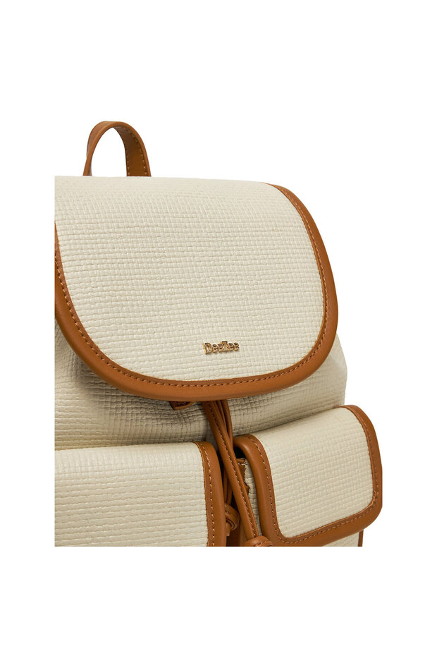 Rucsac damă bej/maro - 7