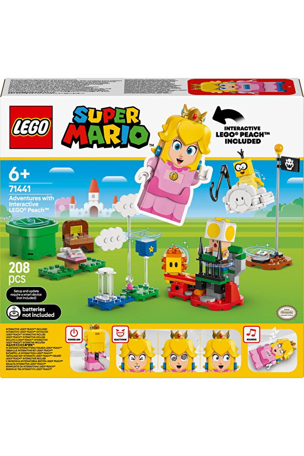 Super Mario 71441 Interactive Peach And Adventures Construction Set - Age 6 And Up (208 PIECES) - 3