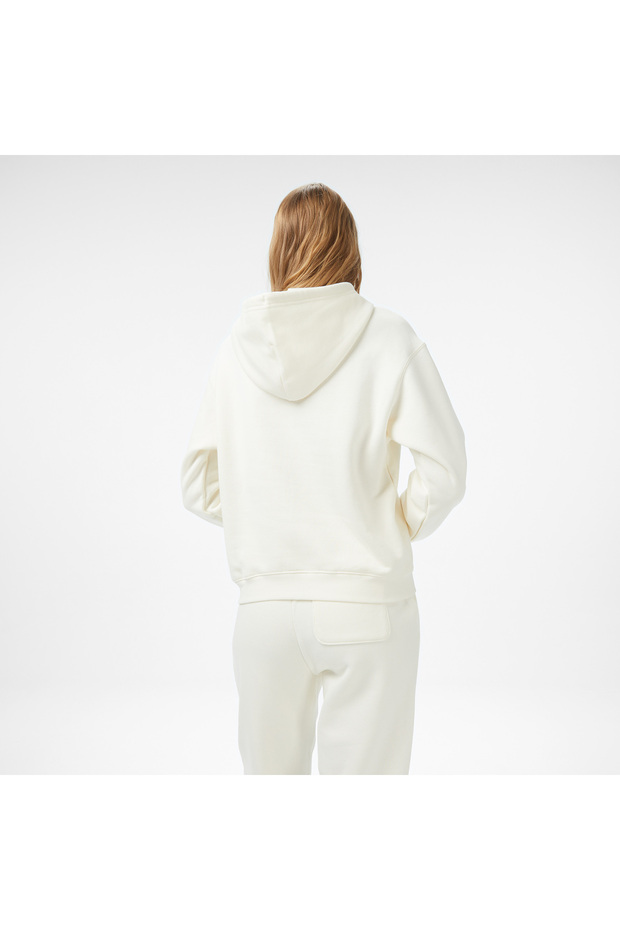 Baskılı Kadın Krem Sweatshirt - 2