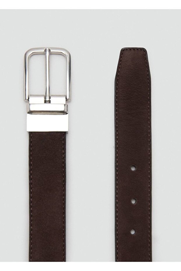 Çift taraflı napa deri kemer - 4