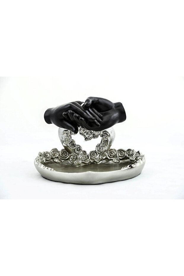 صينية عرض من البوليستر بتصميم قلب مخصص - 1