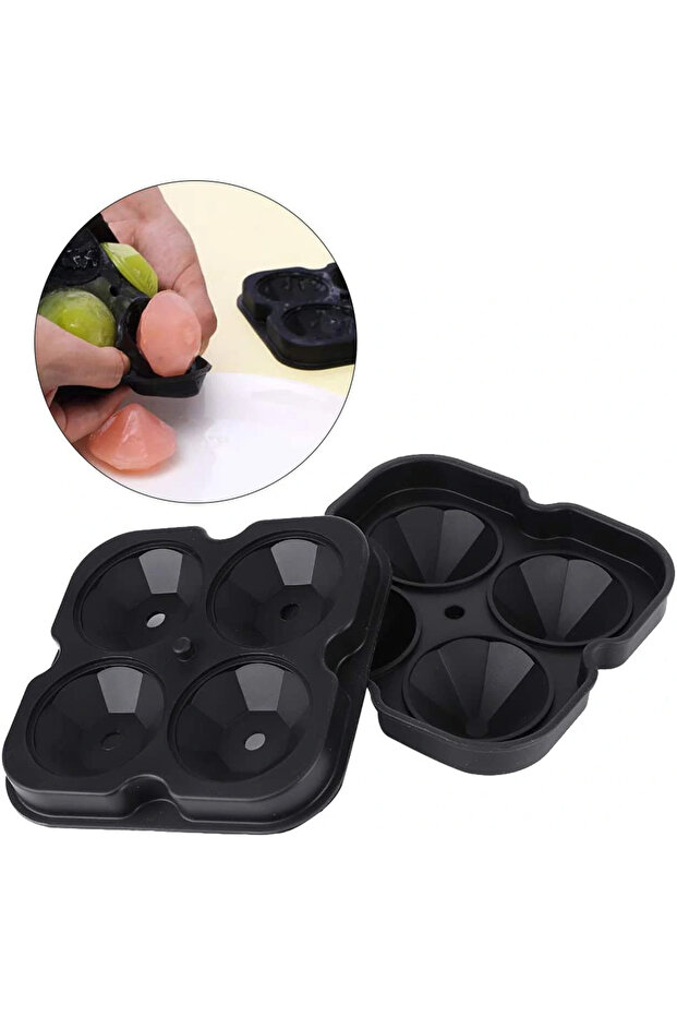 Diamond Shaped Ice Making Mold - 2