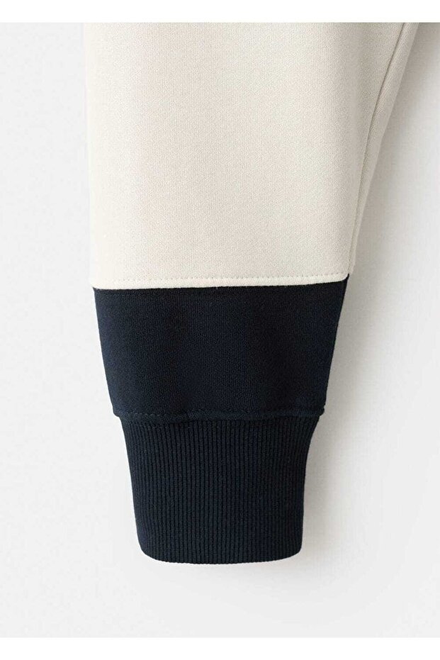 Çizgili polo sweatshirt - 7