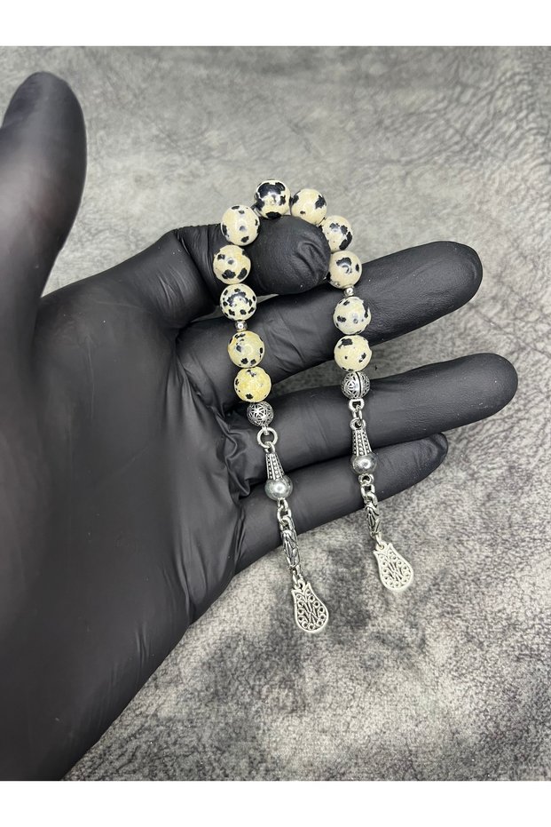 Zaza Sallamalık Jasper Stone Natural Stone Rosary