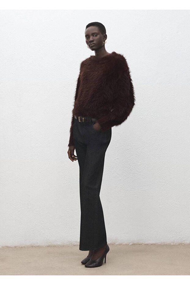 Kürk görünümlü kazak - 2