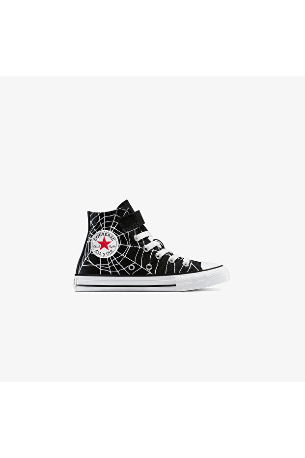 حذاء رياضي Chuck Taylor All Star Spiderweb سهل الارتداء للأطفال باللون الأسود