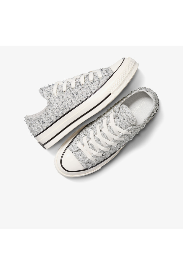 Chuck 70 Unisex Gri Sneaker - 5