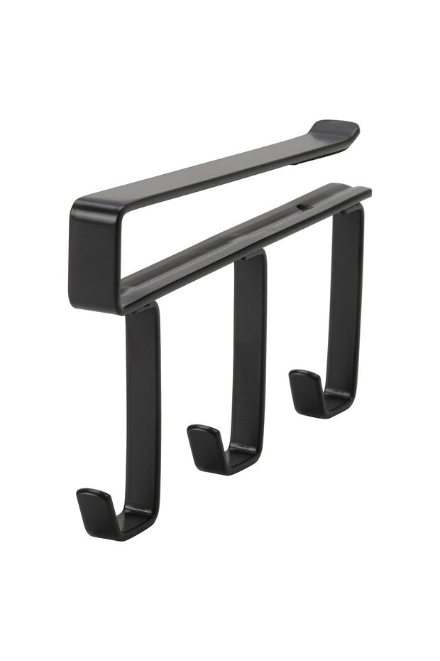 Clip-on hook rack, anthracite - 1