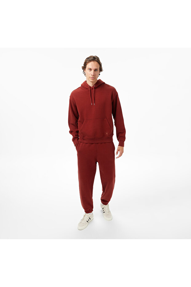 Erkek Bordo Sweatshirt - 3