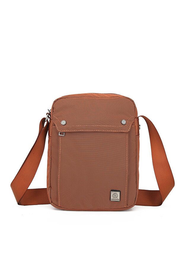 Smart Vertical Model Waterproof Adjustable Long Strap Men's Daily Shoulder Bag Tile