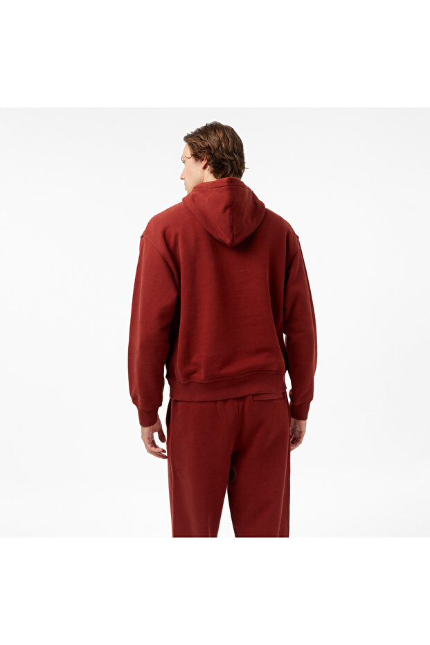 Erkek Bordo Sweatshirt - 2
