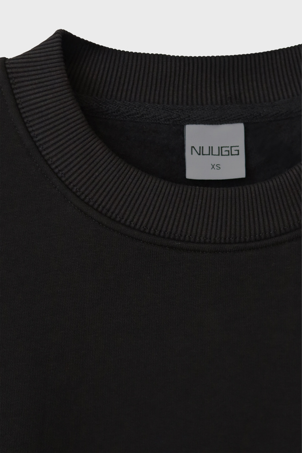 سترة ويب ديفلوبير مطبوع سوداء اللون ذات ياقة دائرية - 3