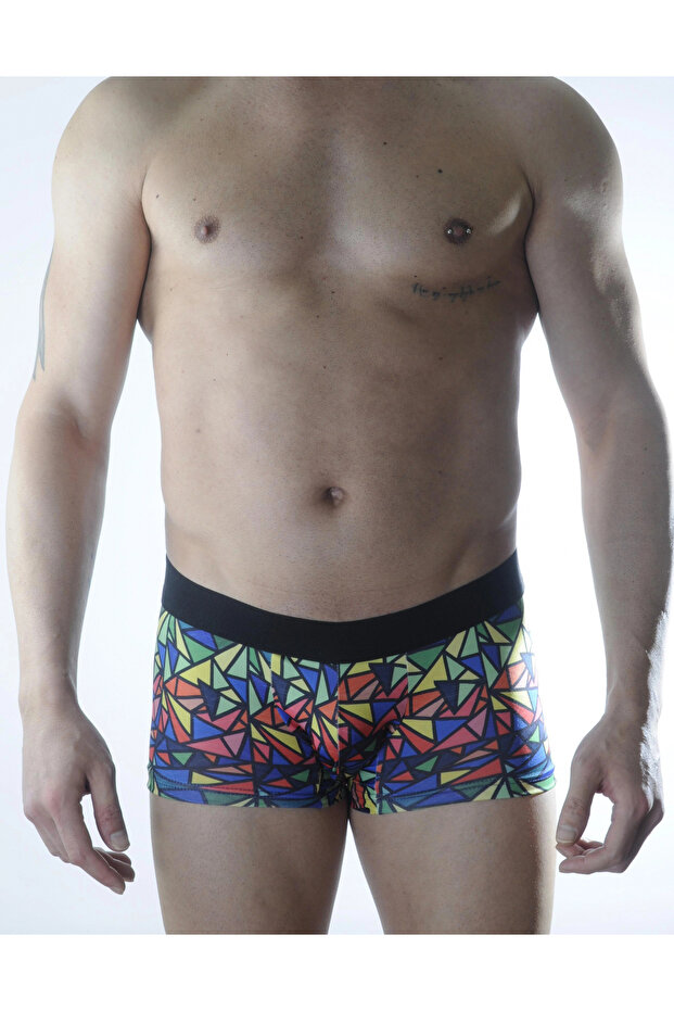 الملاكمين الرجال الملونة منقوشة - 2