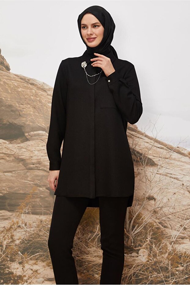 Shirt Collar Tunic 46201