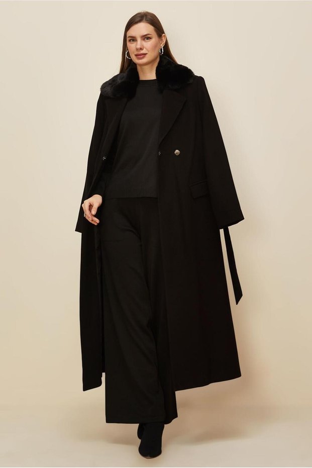 Belted Cardigan Coat 90611