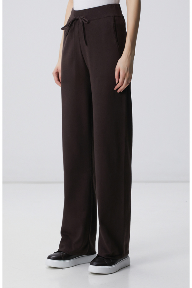 Acı Kahve Triko Eşofman Altı - 2