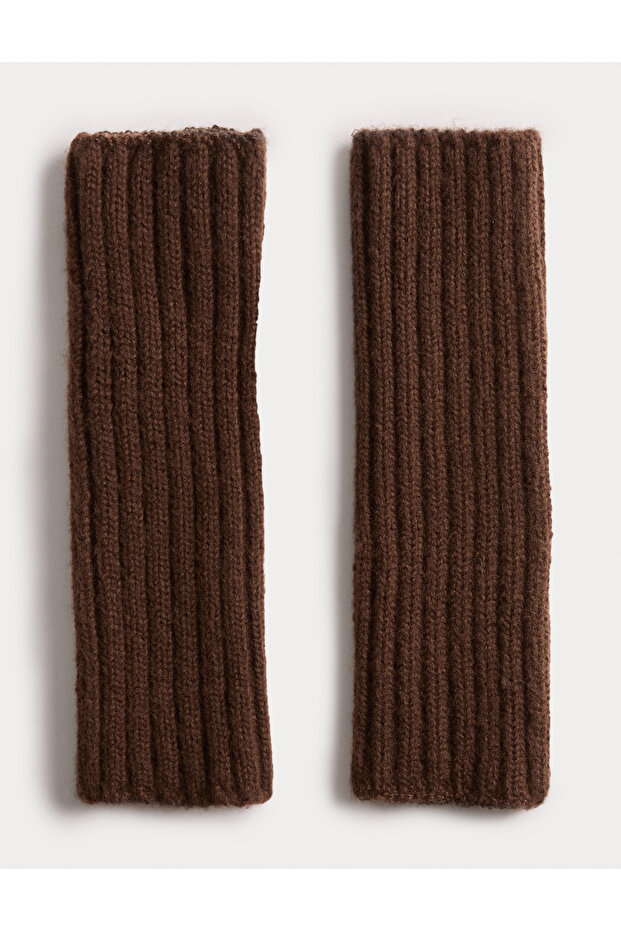 Triko Fitilli Parmaksız Eldiven - 1