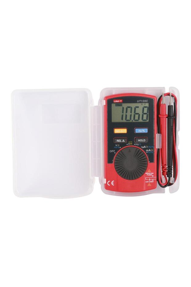 Terminator Pocket Size Dmm With AC/DC Current Capacitance Resistance and HZ