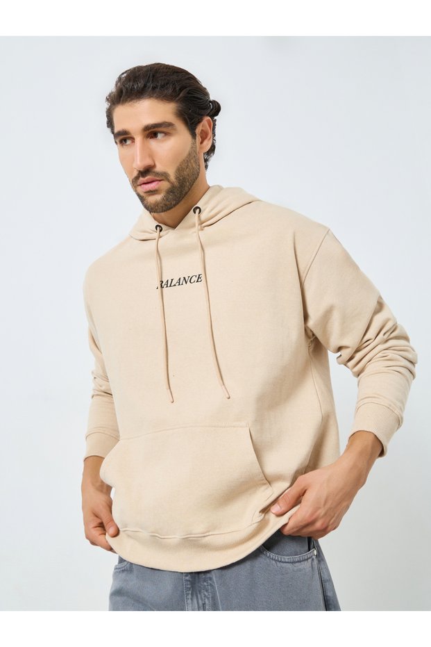 Eco Earth Relaxed Fit Fleece Hoodie with Kangaroo Pocket