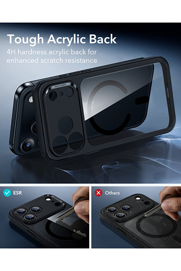 حافظة هجينة مغناطيسية متوافقة مع آيفون 17 برو مع تحكم في الكاميرا - 5