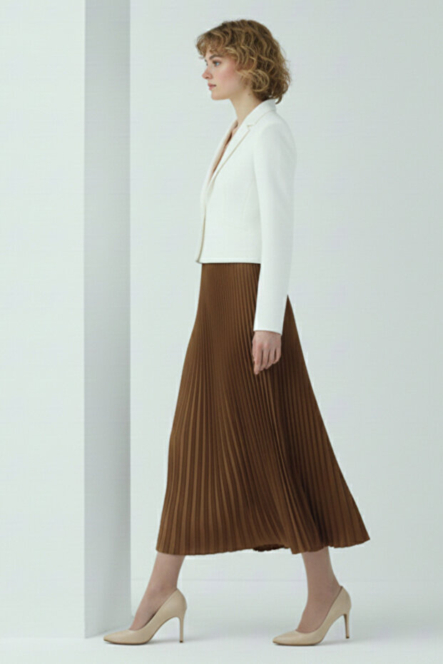 Piliseli Etek 4560 Taba - 2