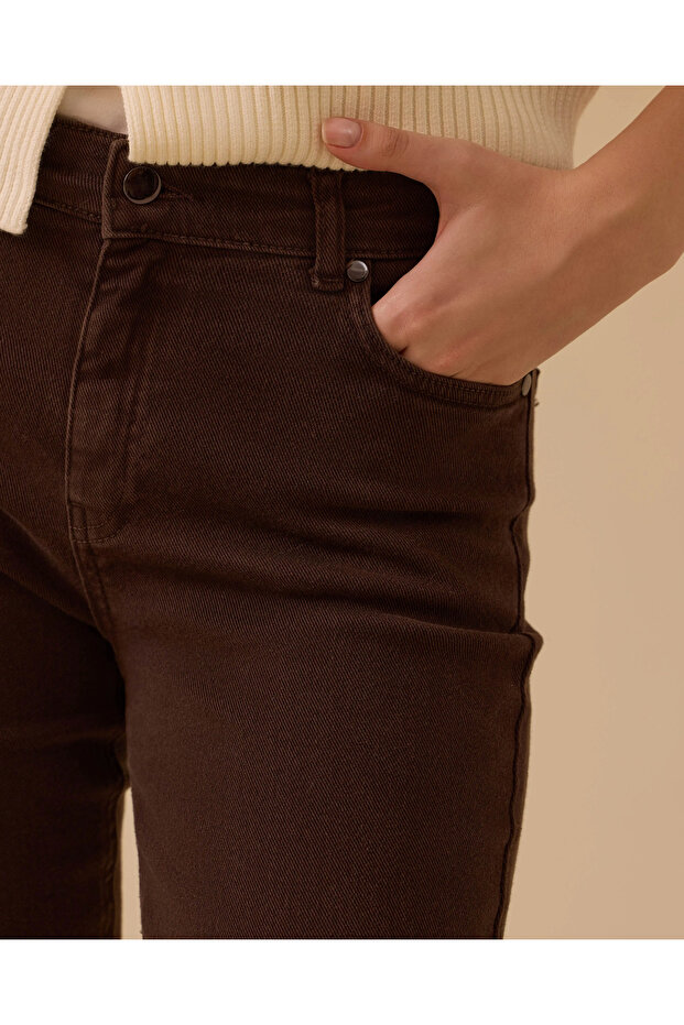 Bilek Boy Kanvas Pantolon - 4