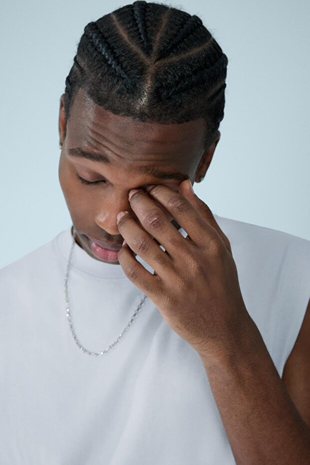 Basic kolsuz tişört - 5