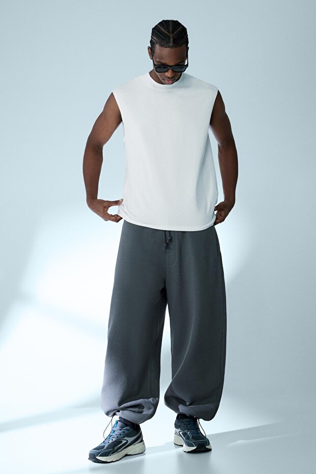 Basic kolsuz tişört - 4