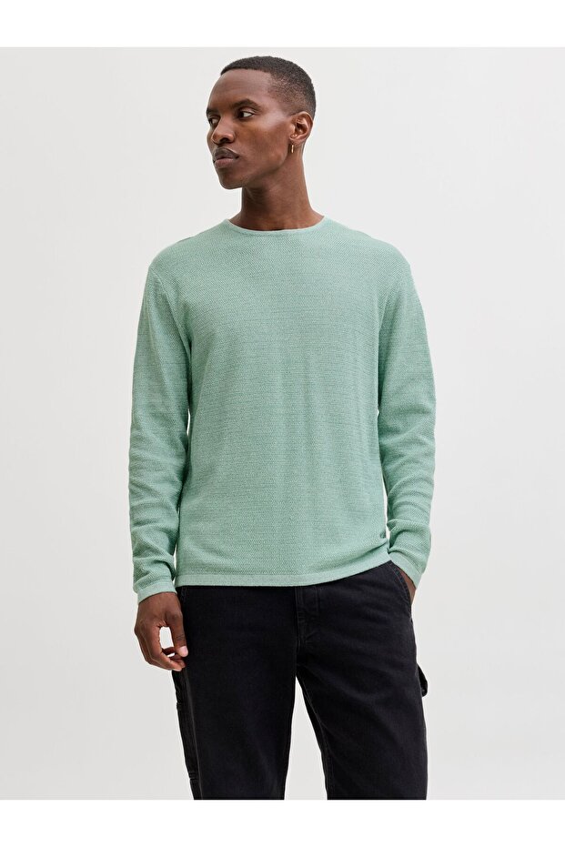 Strickpullover Einfarbig Strickpullover - 1
