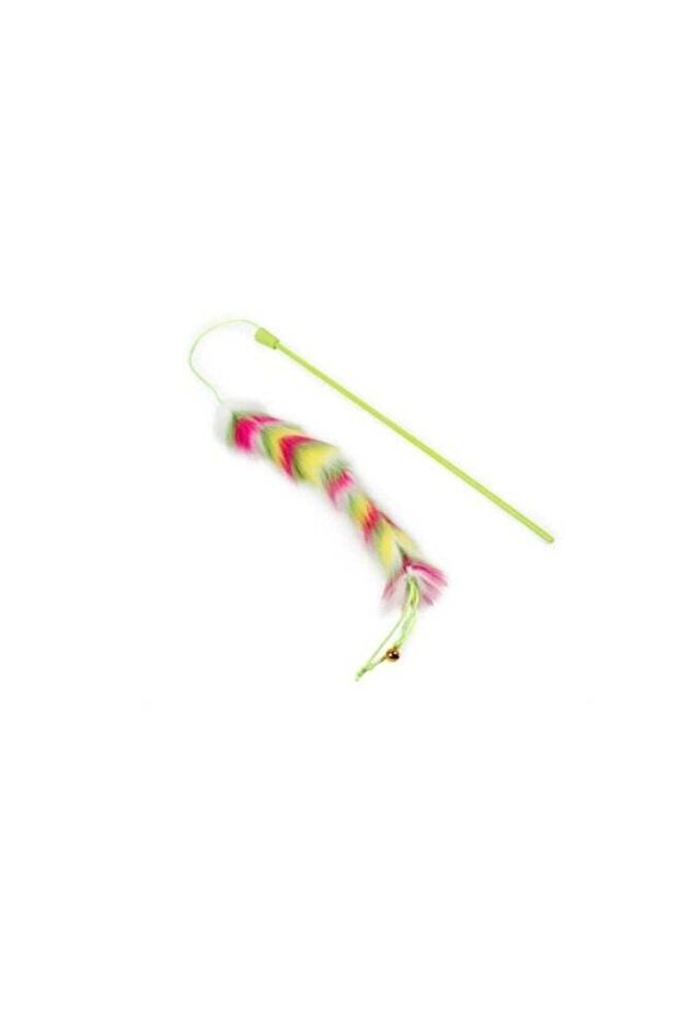 Long Fluff Wand Green
