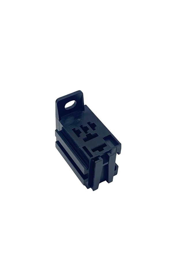 Micro Relay Socket (Relay Habitation) 5 Terminals Black (Without Cable)