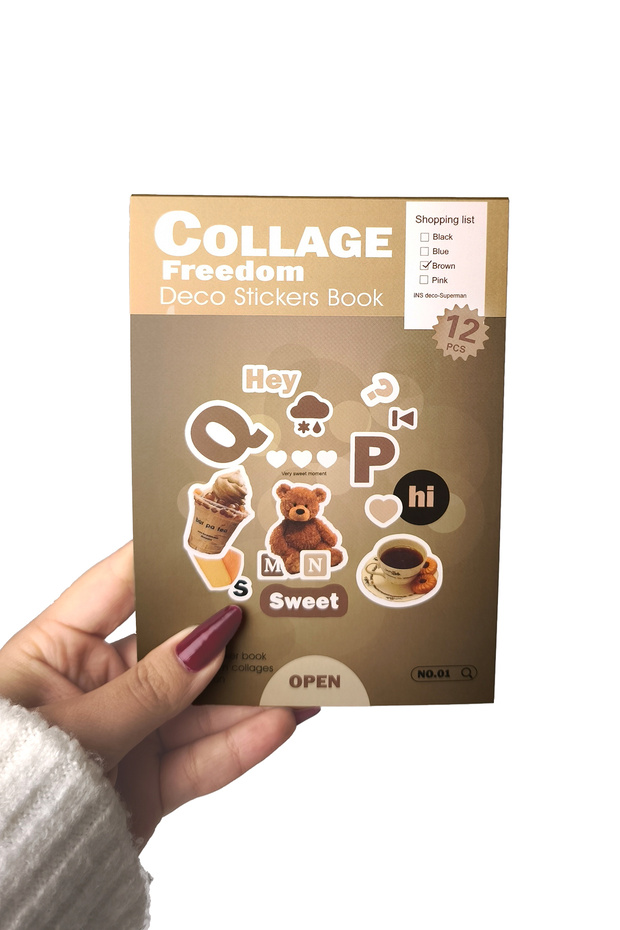 12 Sayfa Sticker Book - 3