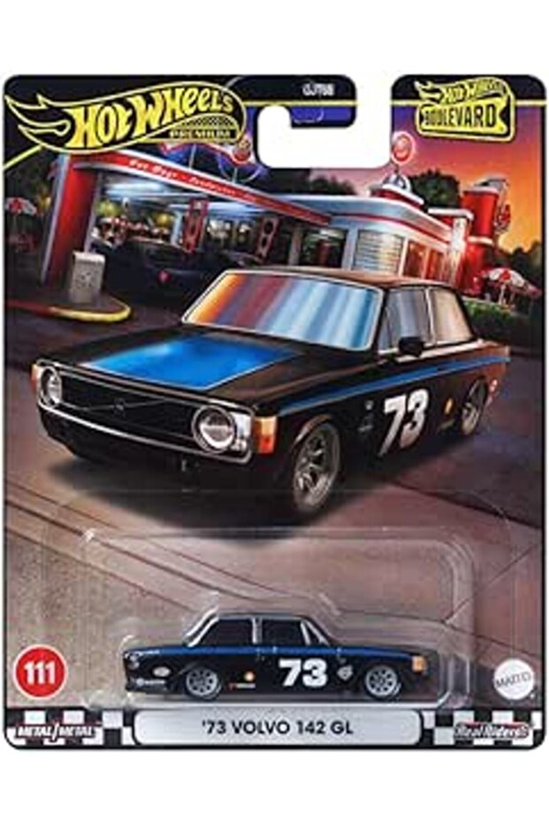Hot Wheels Premier Boulevard '73 Volvo 142 GL